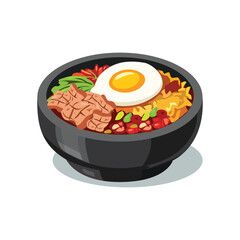 noodle ramyeon in the pan