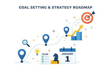 Goal setting and strategy roadmap for business success