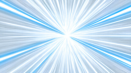 Blue light flare flash light streak ray Horizontal Rays of blue light on white background Laser beams light overlay effect Stock Illustration