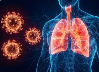 Viral Lung Invasion