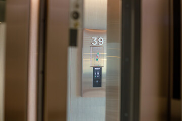 The backdrop of the evening sky along the river, with riverside houses and communities, or tall...