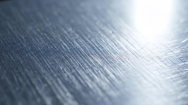 Closeup of textured metallic surface
