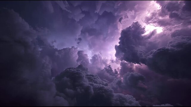 Dramatic clouds unfolding across the frame, with finer details in les prob4.mov video showcasing nature's landscape