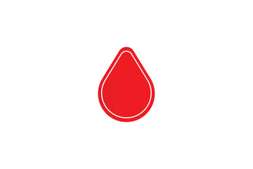 water drop icon, blood drop and oil drop icon, rain drop icon.