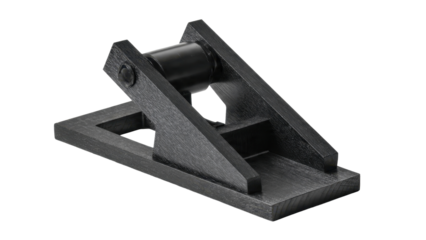 Miniature black cannon replica