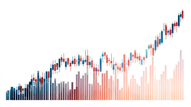 Stock market investment trading graph growth. Trade business analytics graph and financial chart. Business trade analytics line graphs and financial chart investment. Chart - Powered by Adobe