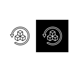 Reverse Logistics Icon