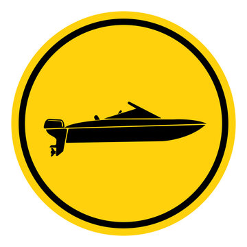 Chris Craft Symbol Sign, Vector Illustration, Isolate On White Background Label. EPS10