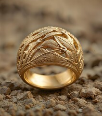 golden wedding rings
