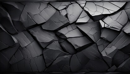cracked grey abstract texture background black