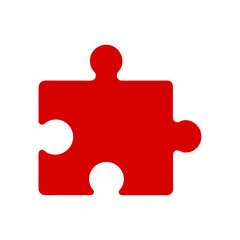 3d puzzle with red arrow