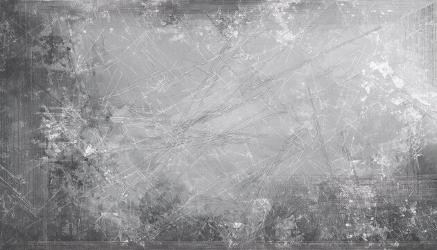 textured background with distressed pattern of gray and white speckles and lines - Powered by Adobe