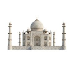 Taj mahal architectural landmark majestic