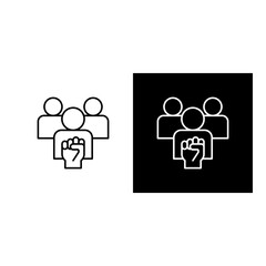 Fototapeta premium Workers' Rights Icon