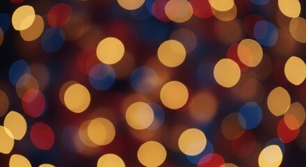 Obraz premium Colorful Blurred Background with Soft Bokeh Effect for Festive Celebrations or Events