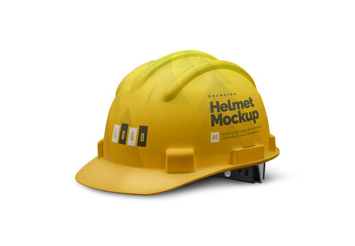 Construction Helmet Mockup