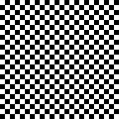Fototapeta premium Timeless black and white checkerboard pattern with clean flat design. Seamless geometric background ideal for racing themes, design templates, and posters.