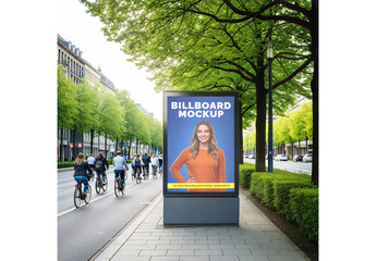 Street Billboard Mockup 65