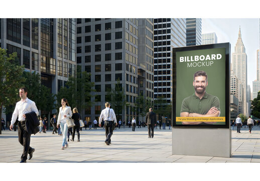 Street Billboard Mockup 63