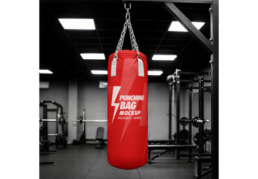 Punching Bag Mockup