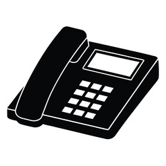 officephone on white background