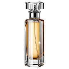 Luxury perfume bottle with elegant design and fragrance