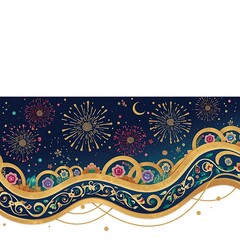 vintage background with floral pattern