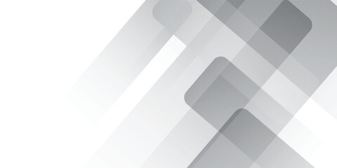 Abstract background overlaps in a bright space decorated with square shapes. A minimalist graphic design element with a futuristic style concept for banners, flyers, cards, covers, or brochures.