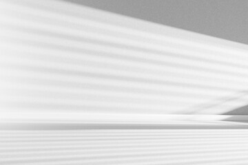 Empty room with geometric patterns creating minimalist background texture