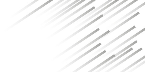 White gradient diagonal stripe line background  Abstract monochrome elegant geometric backdrop  Vector illustration.