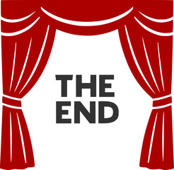The end theater message design art