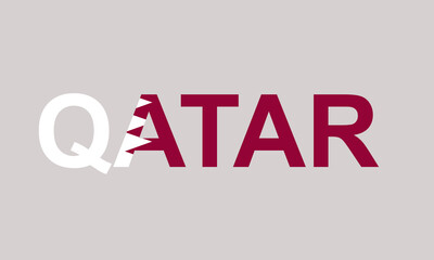 Qatar flag