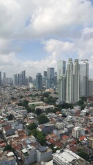 Jakarta, Indonesia &ndash; January 5, 2026: A cityscape view of Indonesia capital city Jakarta