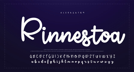 signature Font Calligraphy Logotype Script Brush Font Type Font lettering handwritten 