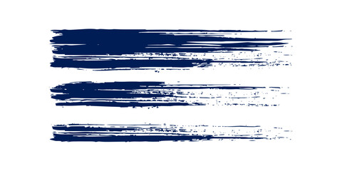 Abstract colorful blue paint brush and strokes, stripes pattern background. colorful blue nice brush strokes and hand drawn with horizontal lines background