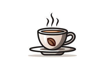 ultra small morning espresso cup icon