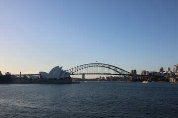 Obraz premium 여행, 석양, 하늘