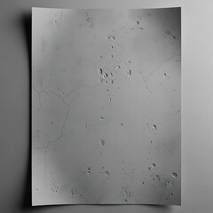 Abstract Gray Paper Texture with Subtle Imperfections and Soft Shadows.