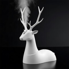 Elegant Deer Humidifier - A Stylish and Functional Home Accessory.