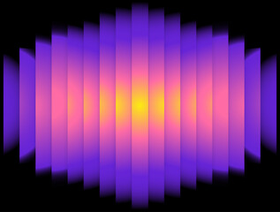 Modern abstract color background featuring luminous gradients and smooth depth