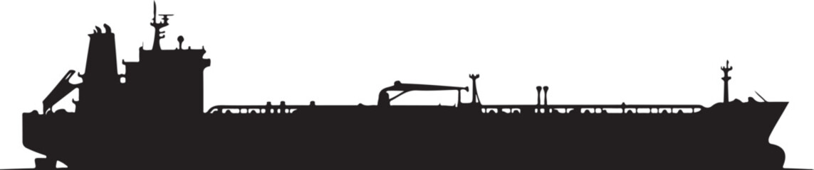 Cargo Ship Silhouette at Sea

Industrial Maritime Vessel Shadow

Ocean Freight Ship Vector Illustration