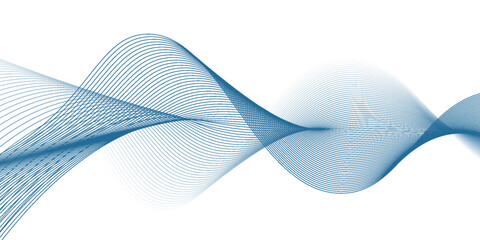 Abstract wave line. Digital frequency equalizer. digital Stylized line art background. Eps10