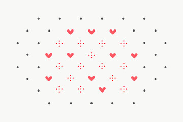 scattered dot background design icons