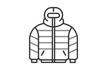 down jacket icon