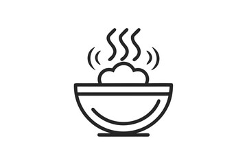 chef soup bowl icon