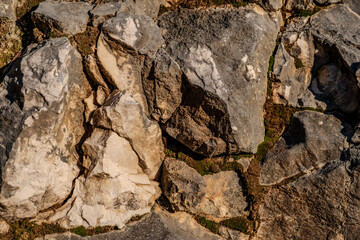 Limestone is a sedimentary rock whose main component is the mineral calcite. Limestone deposits are more or less interpenetrated by clay or quartzite impurities.