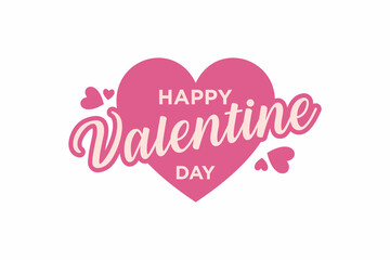 Happy valentine's day Vector illustration