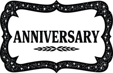 black and white frame