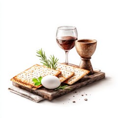 A Feast of Tradition: Matzah and Wine