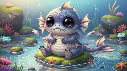 octopus in the aquarium